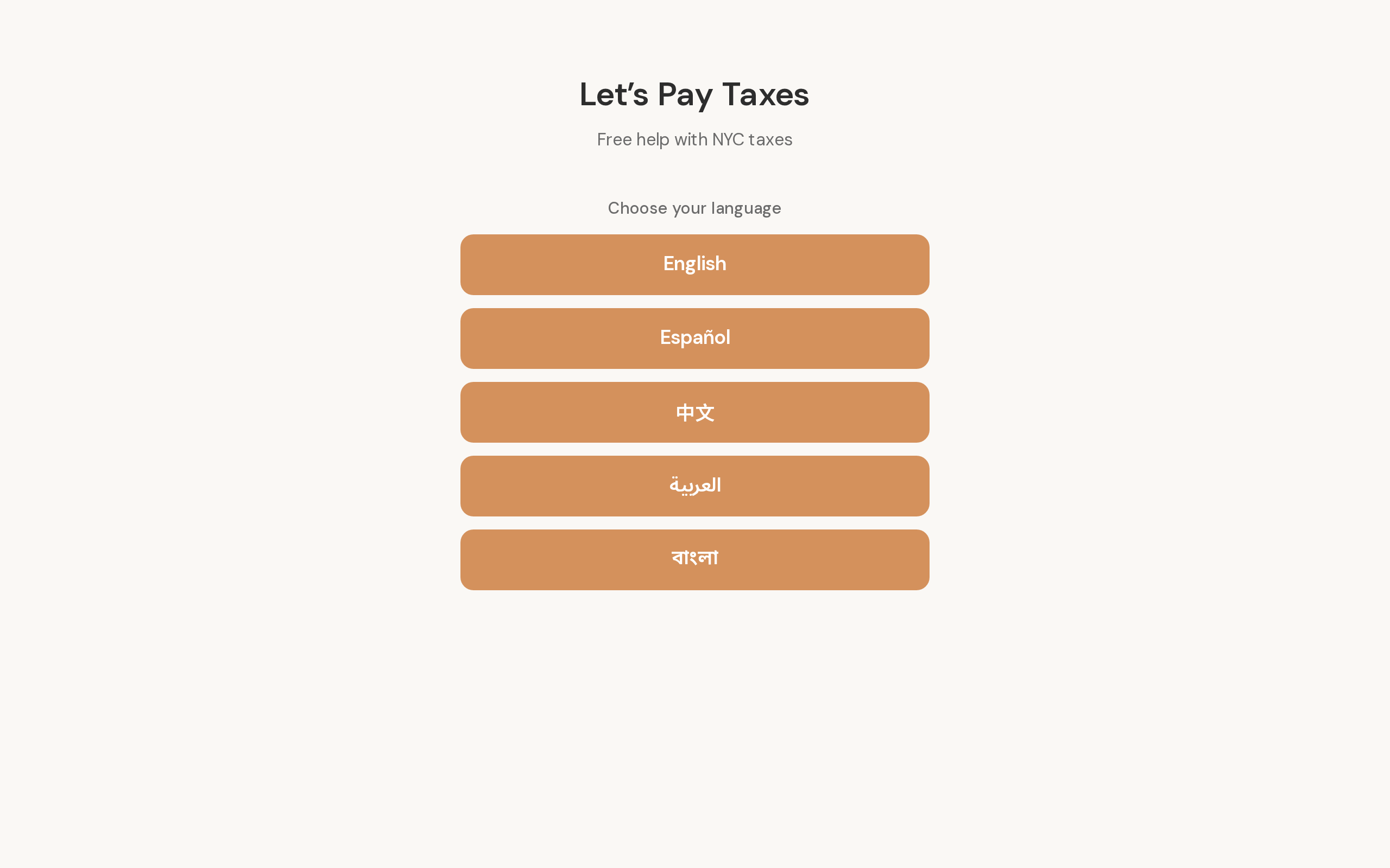 Preview of letspaytaxes.nyc